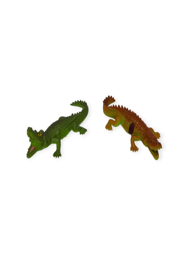 DIMAZO Small Kids Sea & Wild Animal Toys Sets for Fun, Educational, Spark Imagination and Learning (Multi Choice Sets) (Reptiles Animals) 12pcs - Image 4